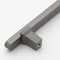 Gliderite Hardware 5-1/16 in. Center to Center Solid Flat Bar Pull Graphite Gray 4842-128-GPH-1 - alternate 2